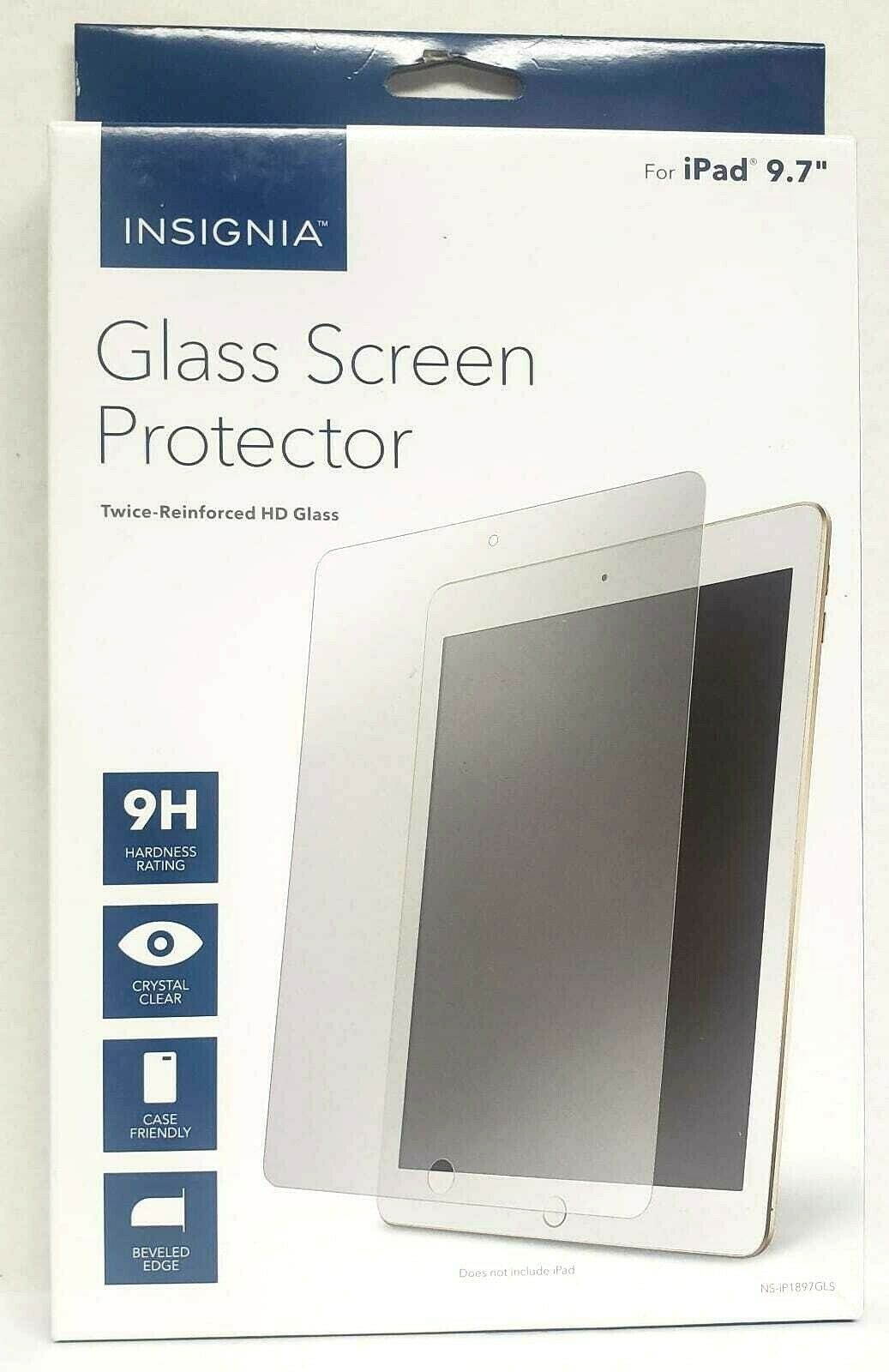 Insignia NS-IP1897GLS Reinforced HD Glass Screen Protector for Apple iPad/Pro