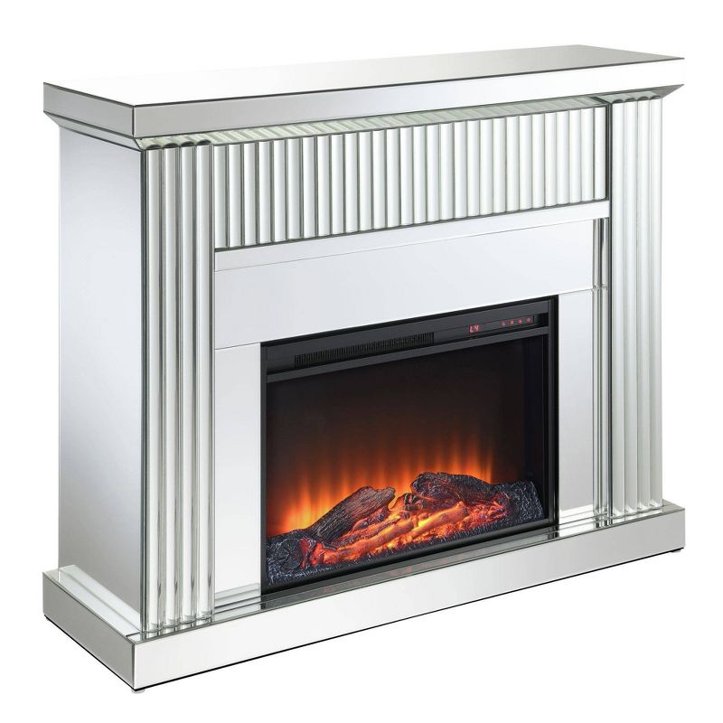 Ziva Fireplace Silver - Picket House Furnishings