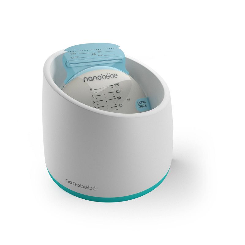 Nanobebe Smart Baby Bottle Warming Bowl - White