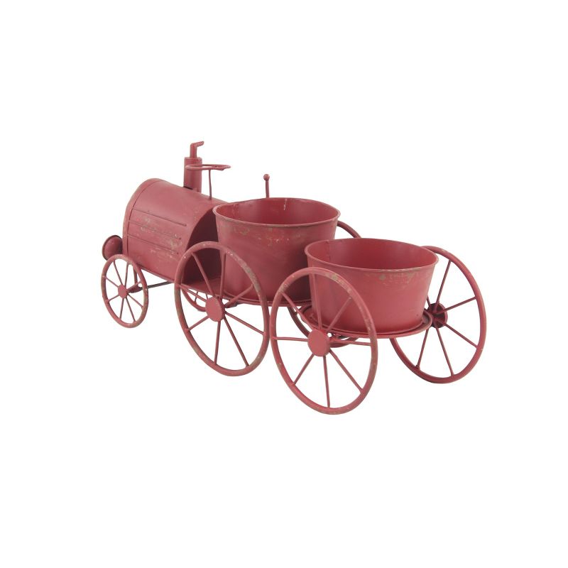 The HC Companies Cascade 13 Inch Round 23 Inch Tall Self Watering Indoor/Outdoor Flower Planter Pot with Soil Saver Liner and Drain Plug, Glossy White