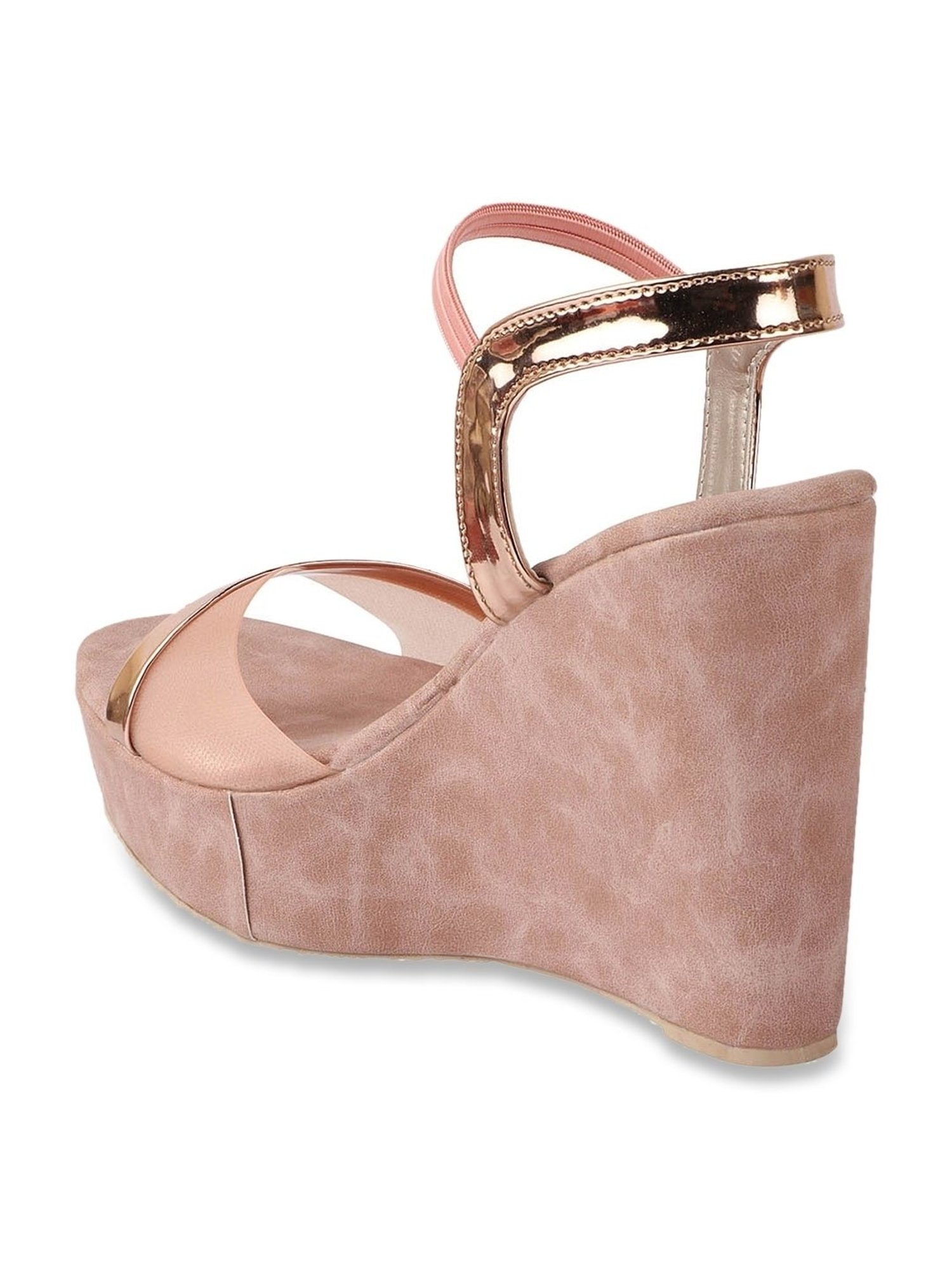 Bagatt Women's Cesena Beige Ankle Strap Sandals