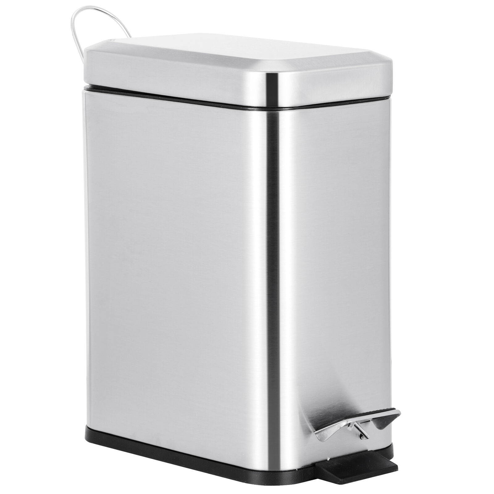 Zeny 1.3 Gallon Garbage Container Bin Trash Can Bathroom Bedroom Kitchen Office