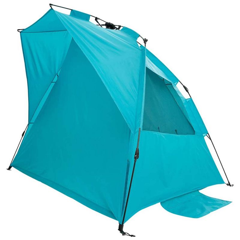 Outdoor Automatic Pop-Up Sun Shelter - Teal - Alvantor