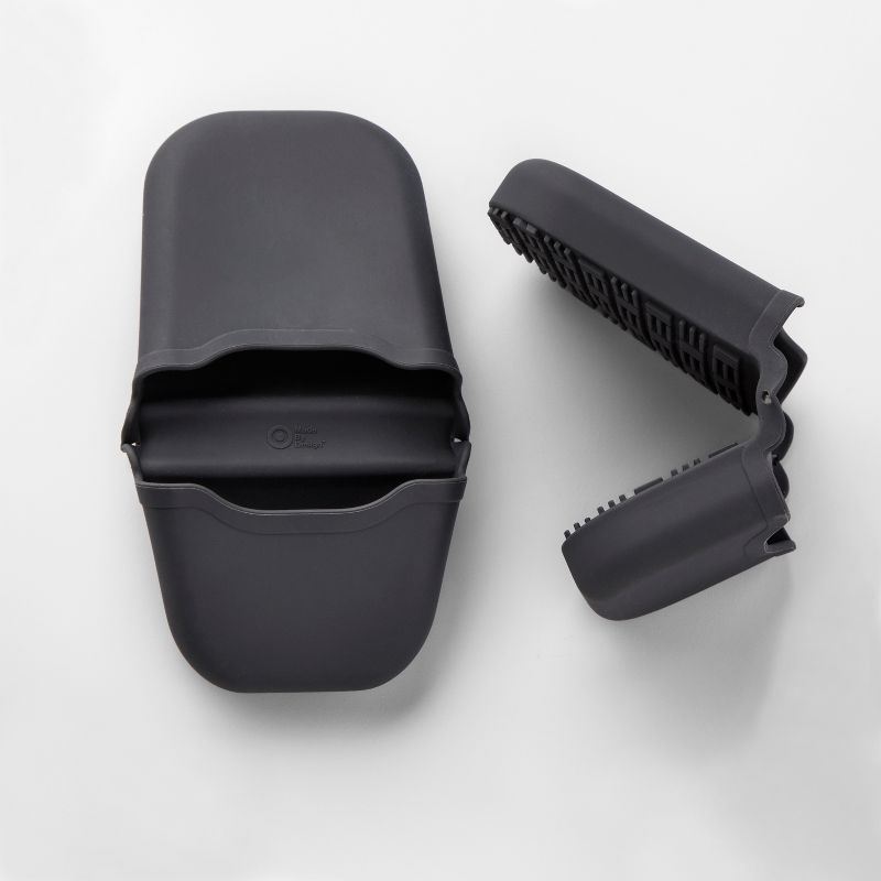 Cotton Chambray Oven Mitt Blue - Project 62™