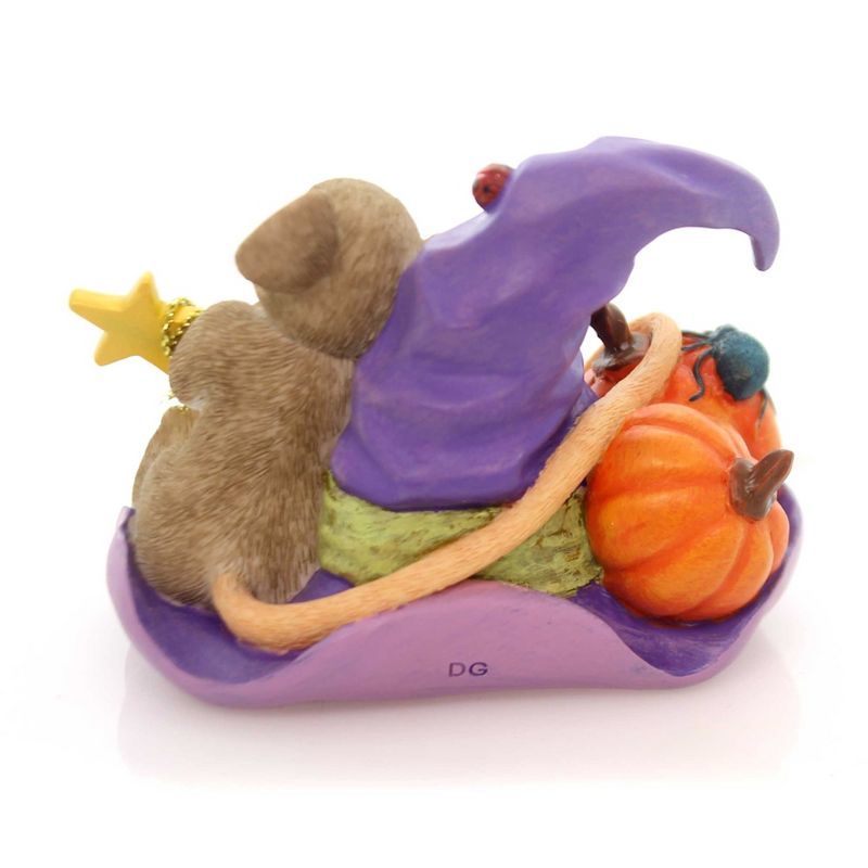 Charming Tails 2.75" May Your Dreams Be Magical Witch Hat  -  Decorative Figurines