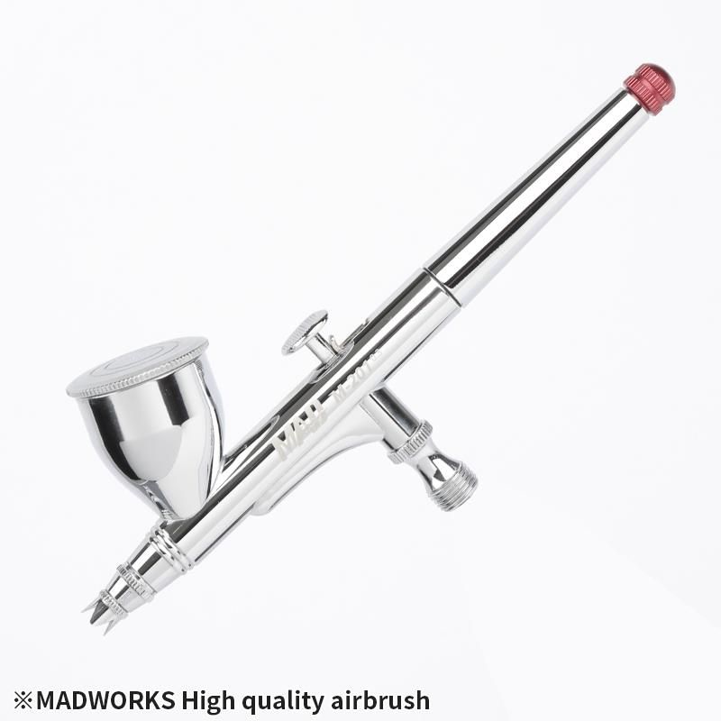 Madworks M-201 Gravity Feed Dual Action Professional Hobby Airbrush 0.3mm Needle