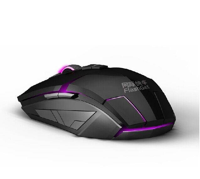 8D 2000DPI FLASHGET NightWatcher 7 Buttons Multimedia Optical Usb Gaming Mouse