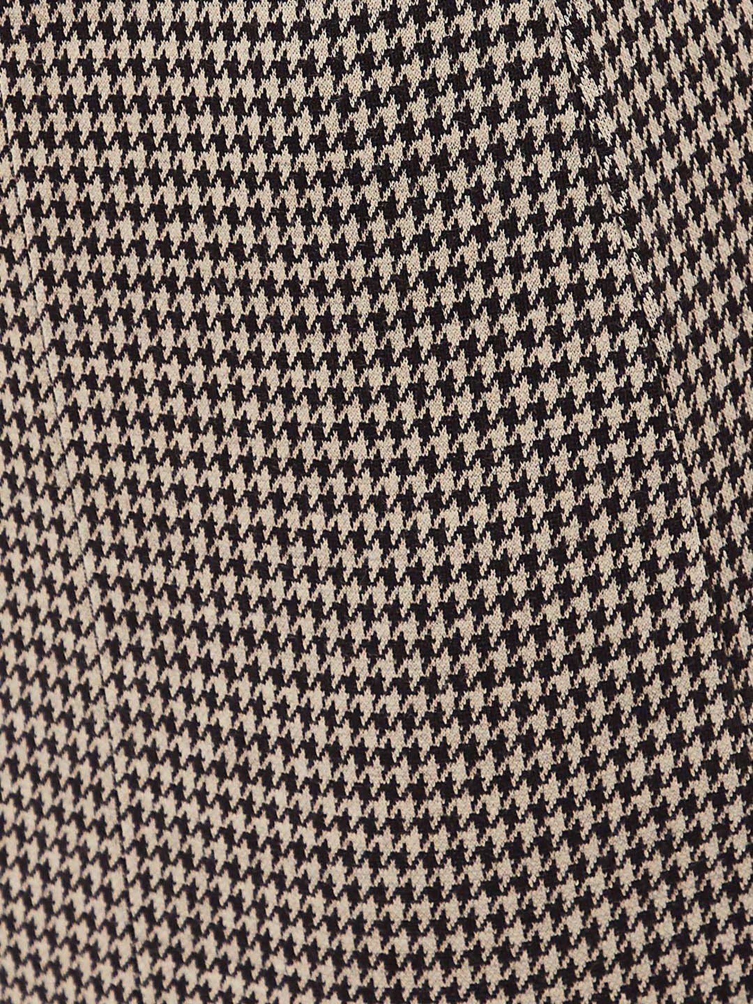 Ginger by Lifestyle Black & Grey Printed Bodycon Skirt