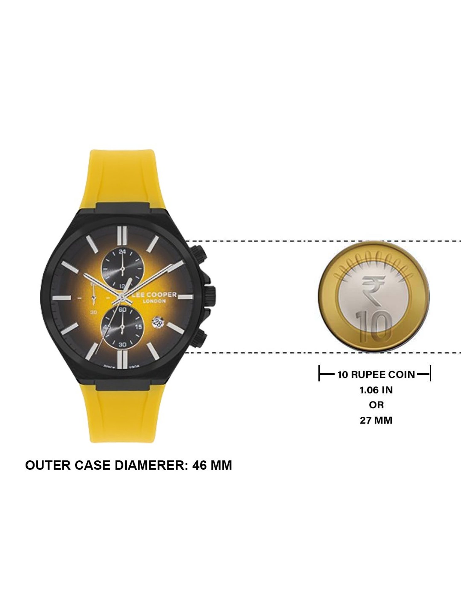 Lee Cooper LC07854.657 Chronograph Watch for Men