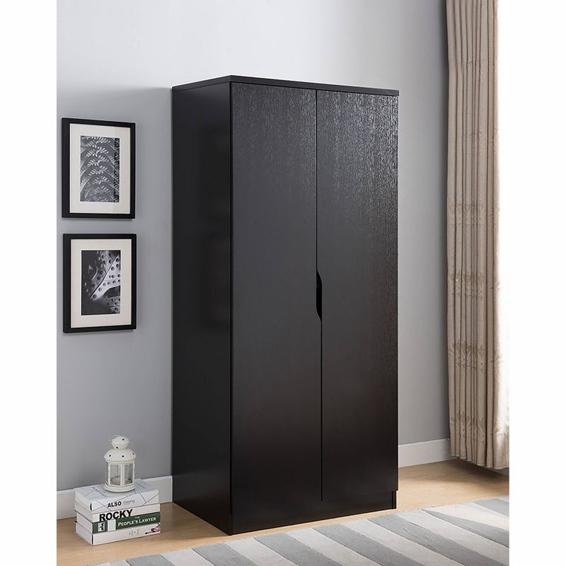 Set of 2 Mulberry Open 2 Sectional Closet Blue - Manhattan Comfort