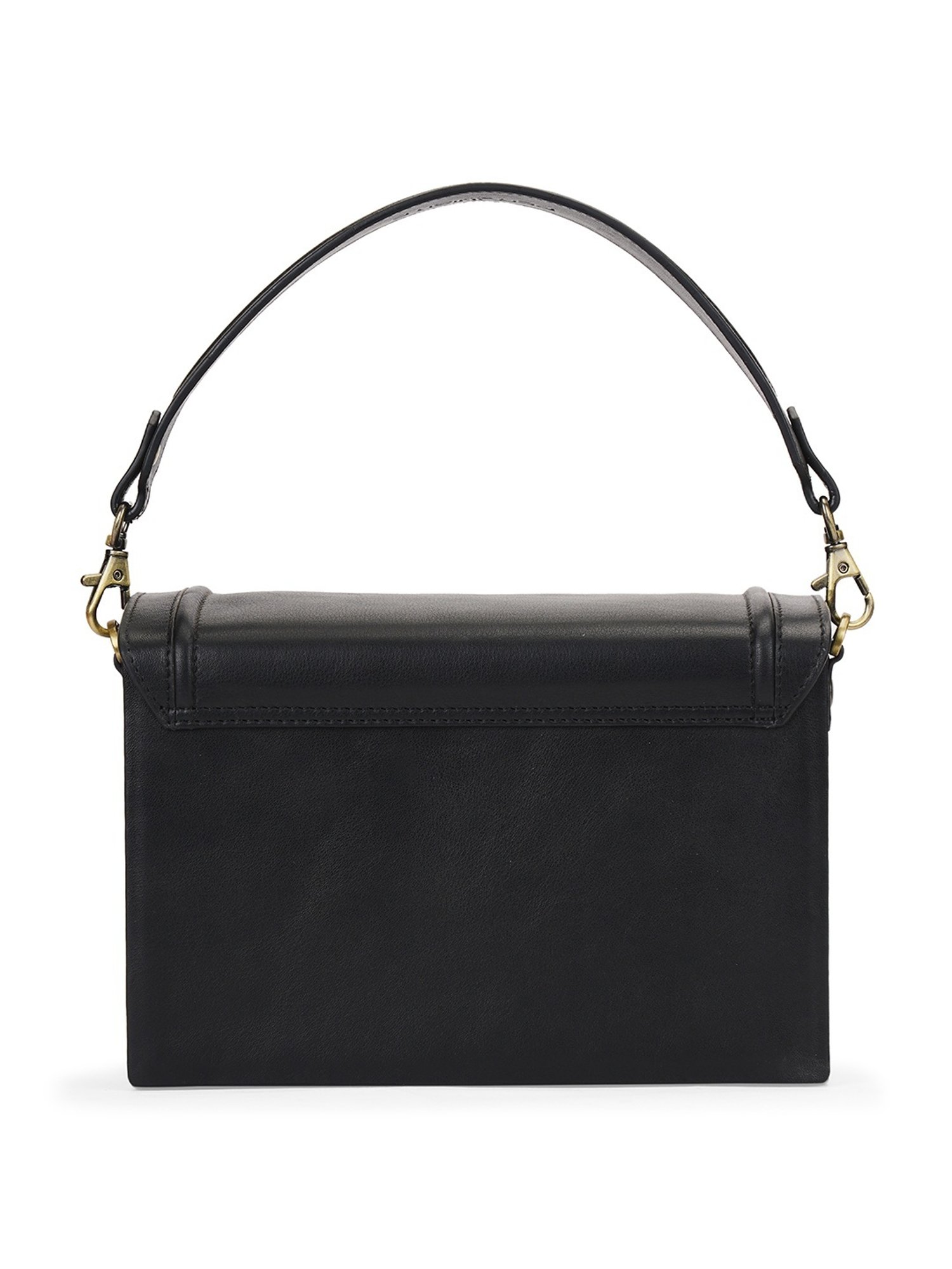 PERQUISITE RAINA Black Solid Small Sling Handbag