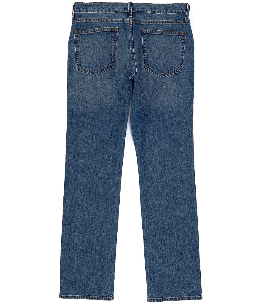 Cremieux Jeans Straight-Fit Medium Blue Wash Jeans