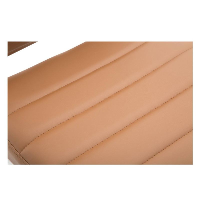 Denver Task Chair Vegan Leather Terracotta - Poly & Bark