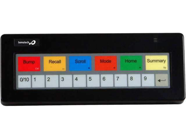 BEMATECH KB1700B-BK-RJRJ12 KB1700 Programmable Keypad