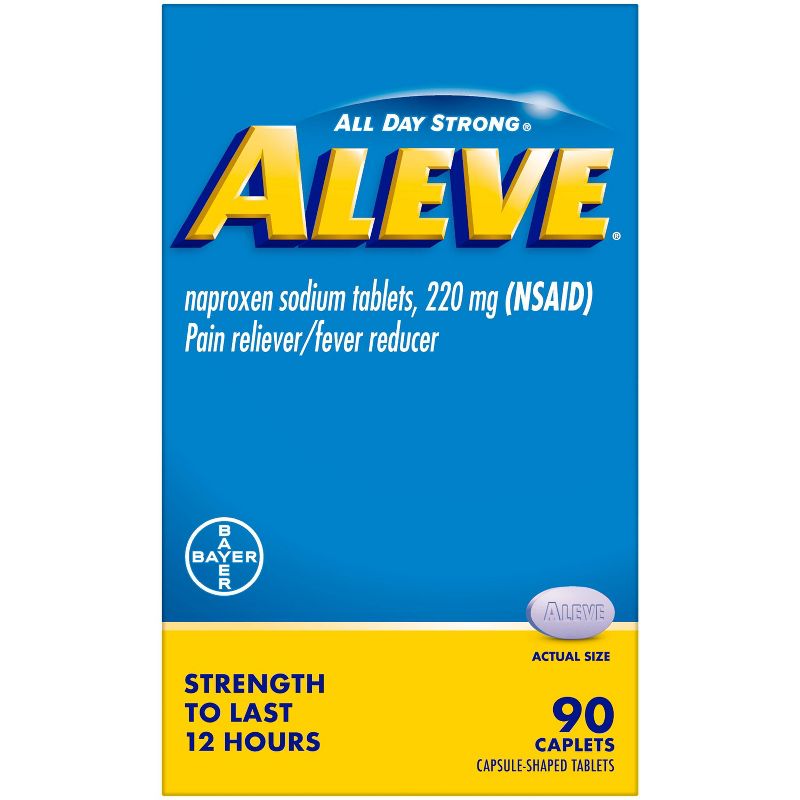 Aleve Acetaminophen Caplets (NSAID) - 90ct
