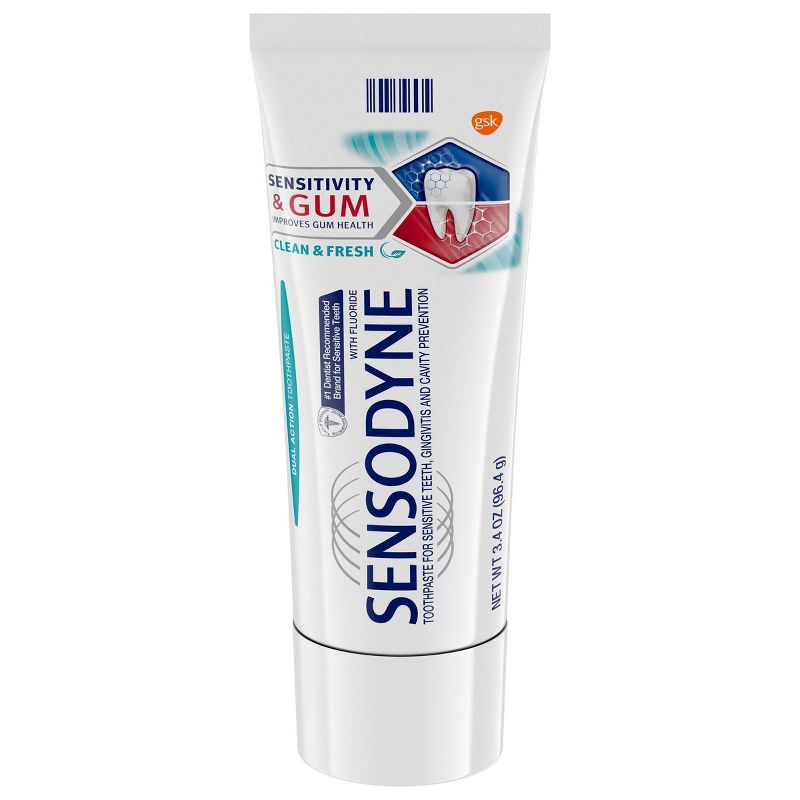 Sensodyne Sensitivity & Gum Clean Fresh Toothpaste - 3.4oz