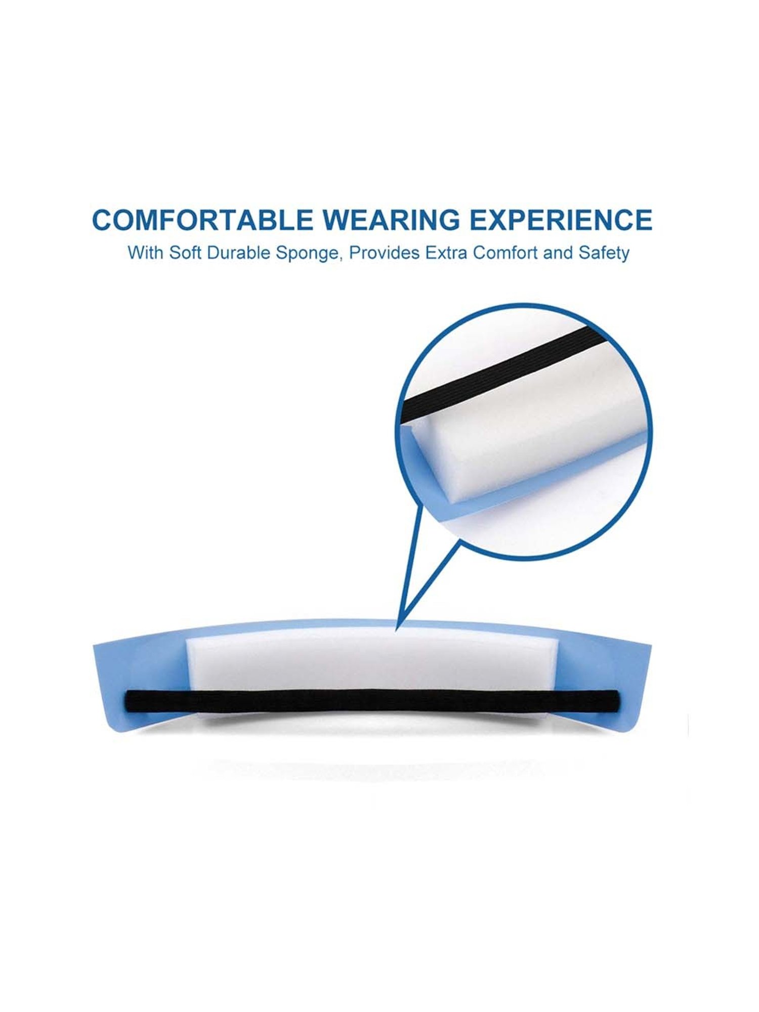 MCP Full Frontal Protection Face Shield - Pack of 2 (Transparent)