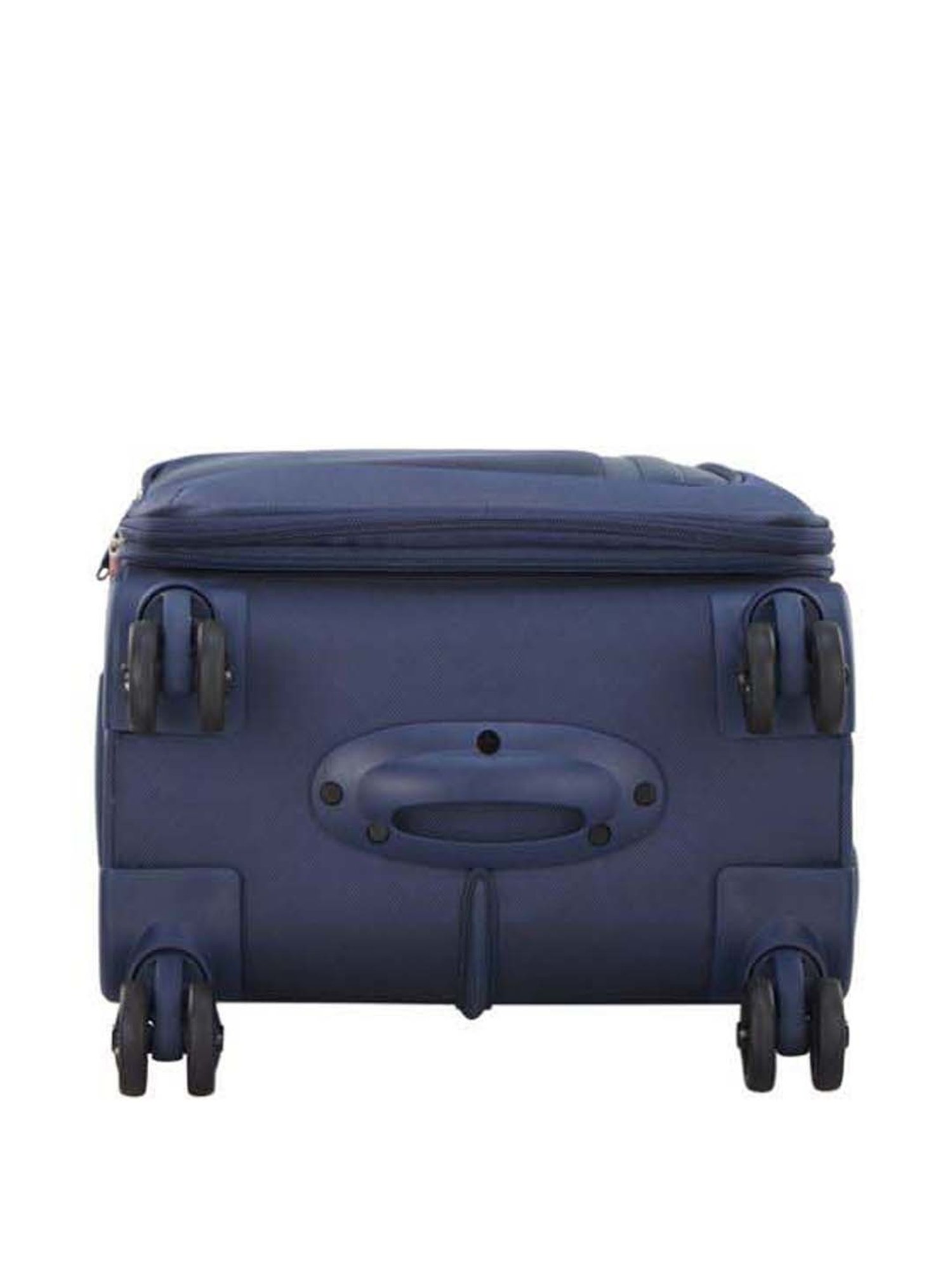 VIP Unicorn Nxt Blue Solid Soft Cabin Trolley Bag - 36.5 cm