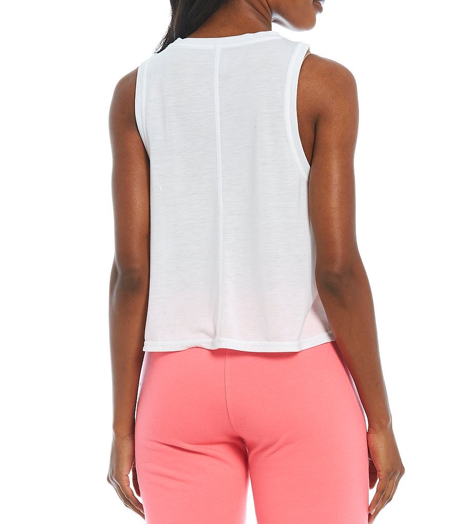 Calvin Klein Performance Relaxed Inset Crop Tank