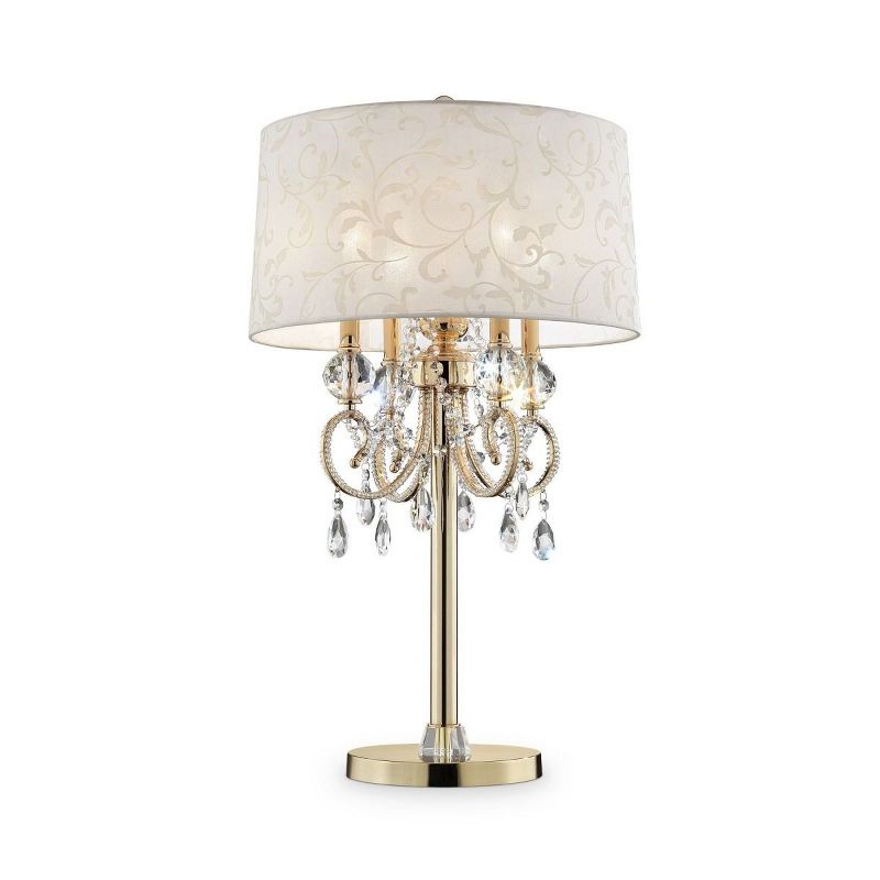 OK Lighting 32.5"H Aurora Table Lamp