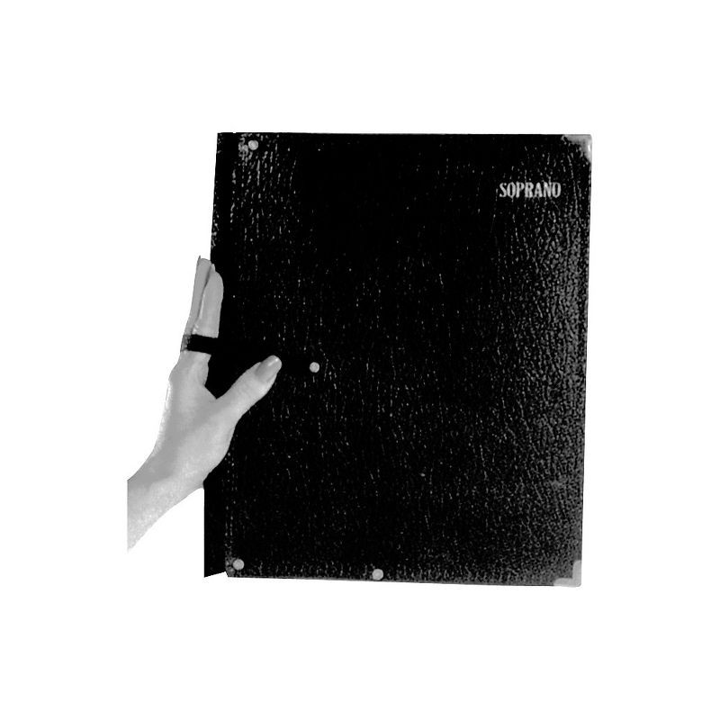 Protec Elastic Band Music Folder Black