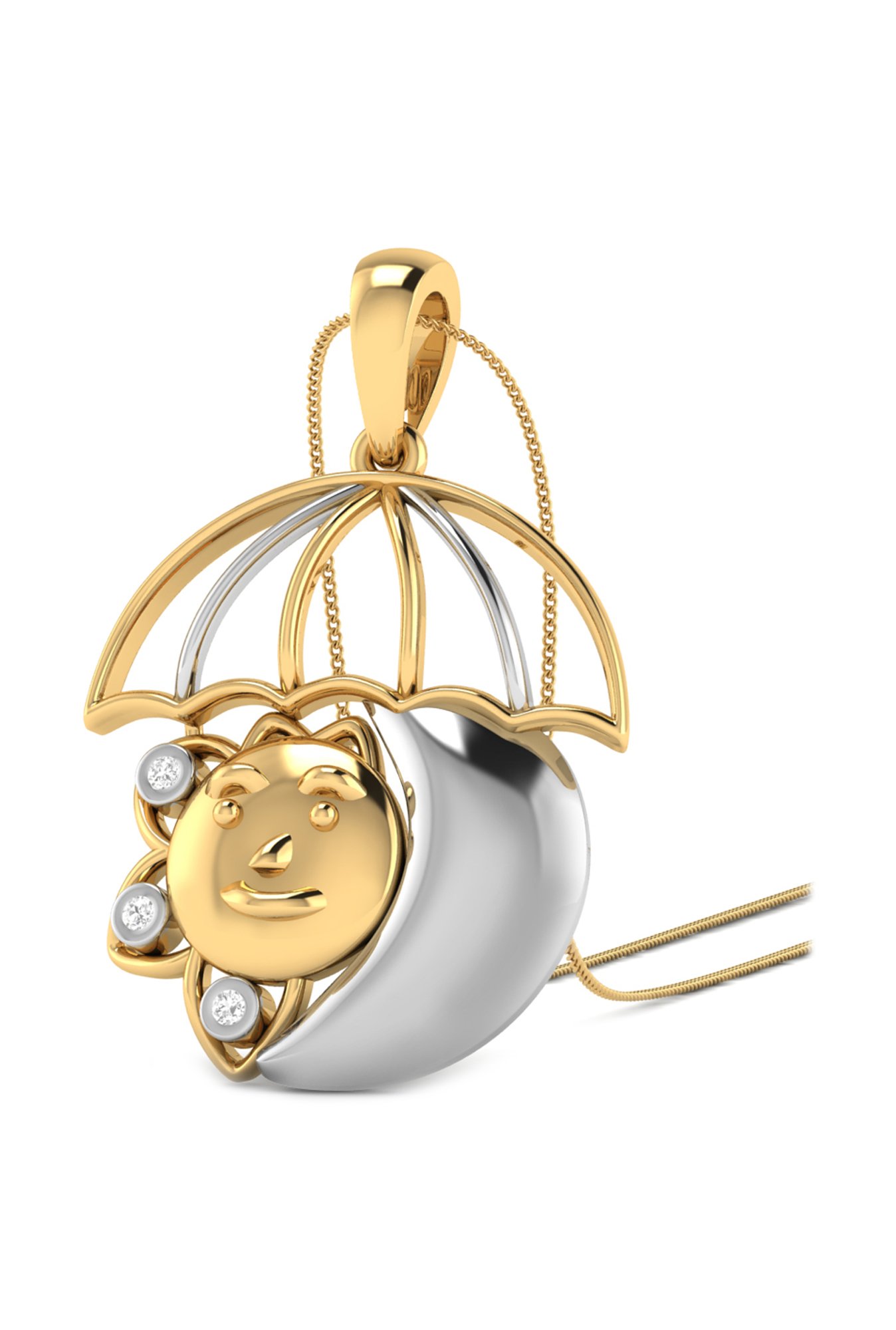 PC Jeweller Bachpan 22 kt Gold Pendant without Chain for Kids