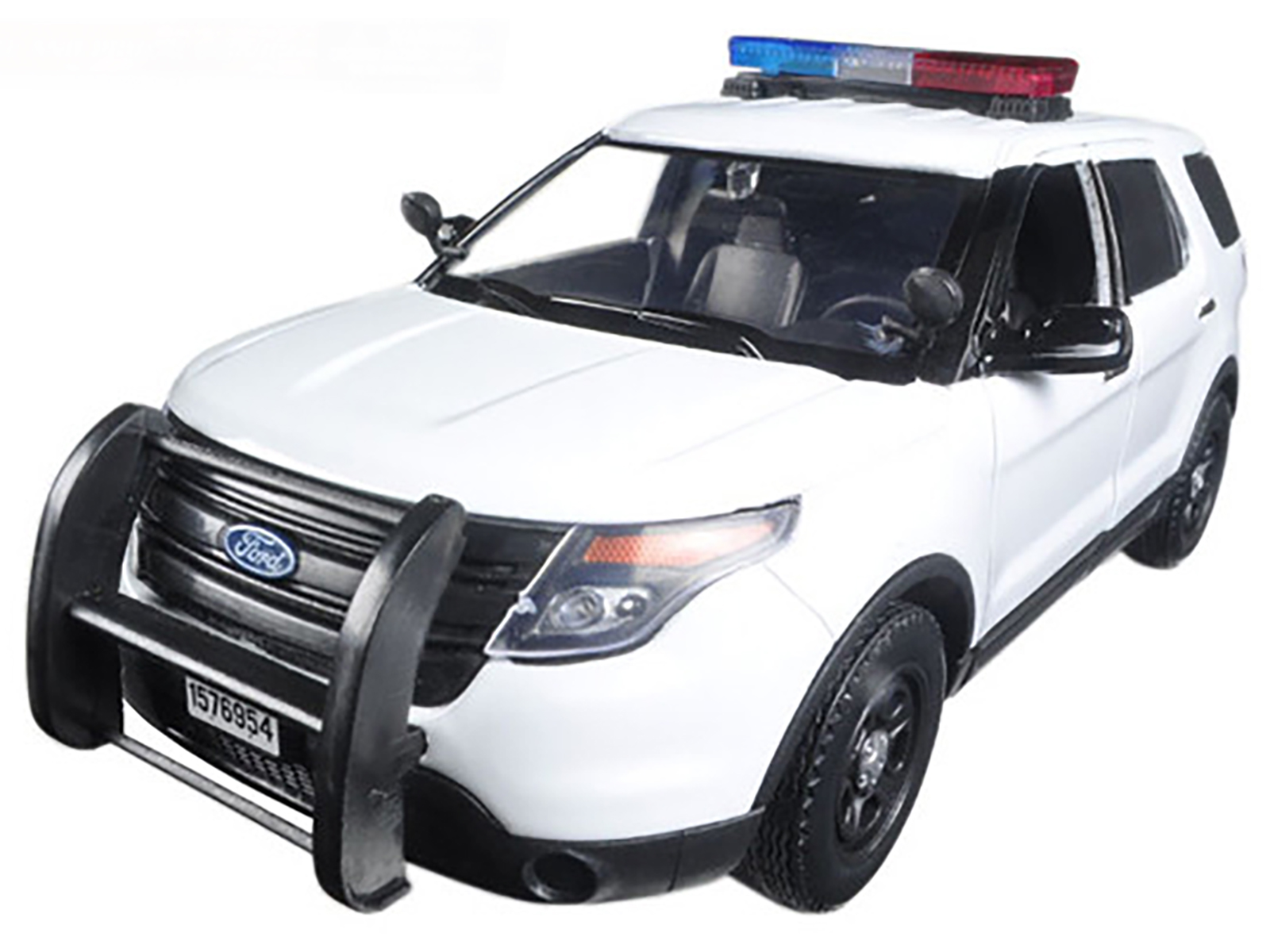 2022 Ford Police Interceptor Utility "RCMP (Royal Canadian Mounted Police)" White "Law Enforcement and Public Service" Series 1/43 Diecast Model Car by Motormax