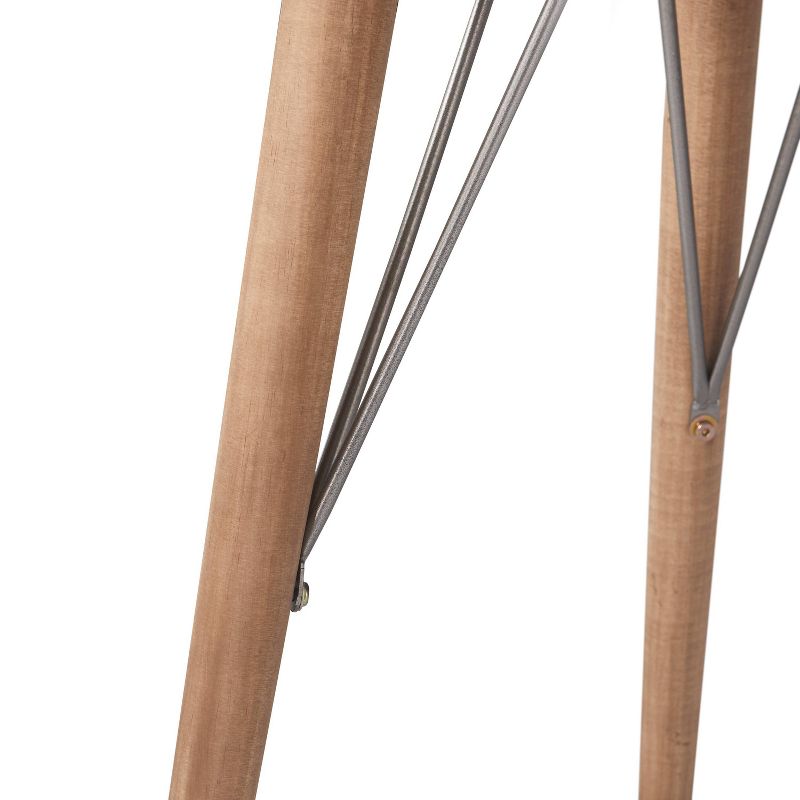 Friedman Desk Console Table Gray - Finch