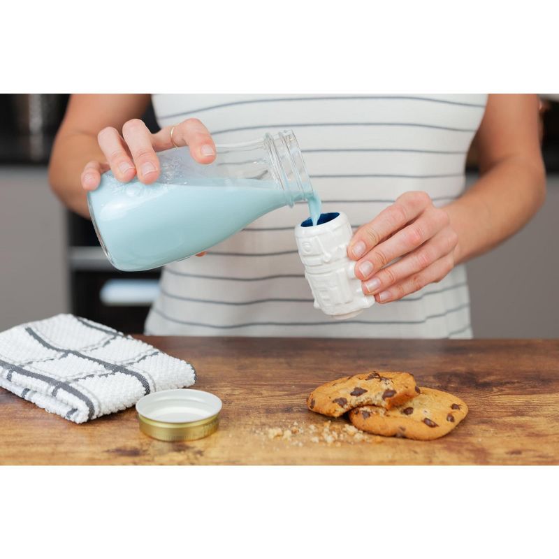 Beeline Creative Geeki Tikis Star Wars R2-D2 Ceramic Mini Muglet | Holds 2 Ounces