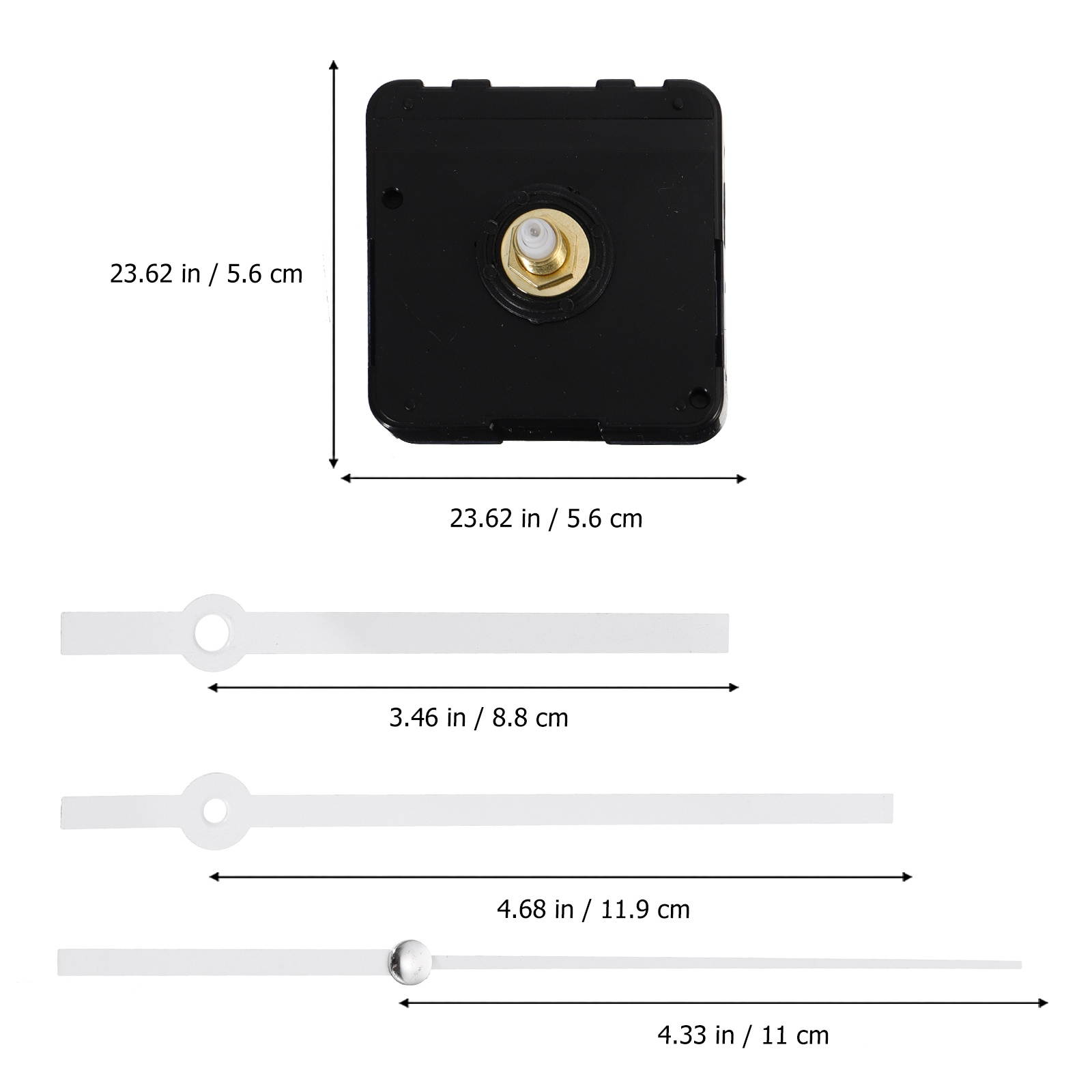 1pc Durable Meticulously Made Exquisite Clock Movement Clock Mechanism Hanging Clock Part