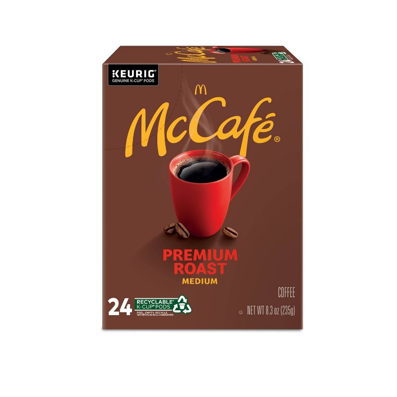 McCafe Premium Roast Keurig K-Cup Coffee Pods - Medium Roast - 24ct