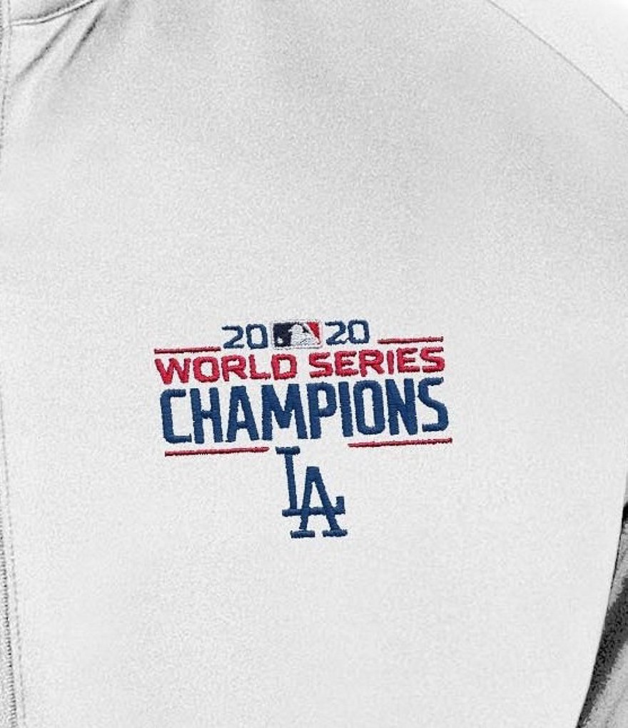 Antigua Los Angeles Dodgers 2020 MLB World Series Champions Generation Quarter-Zip Pullover