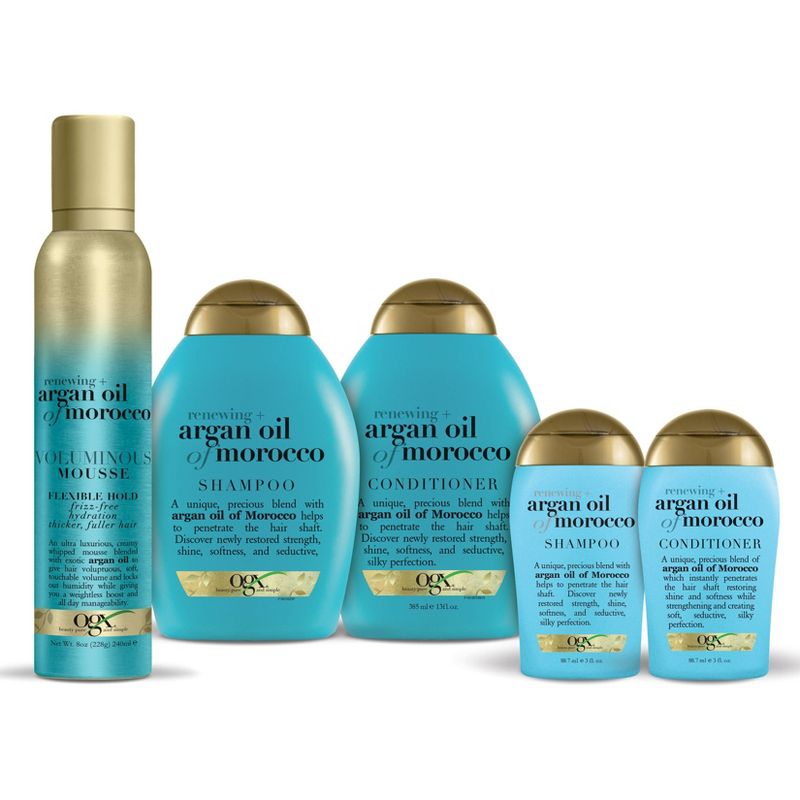 OGX Renewing Argan Oil of Morocco Shampoo -Travel Size - 3 fl oz