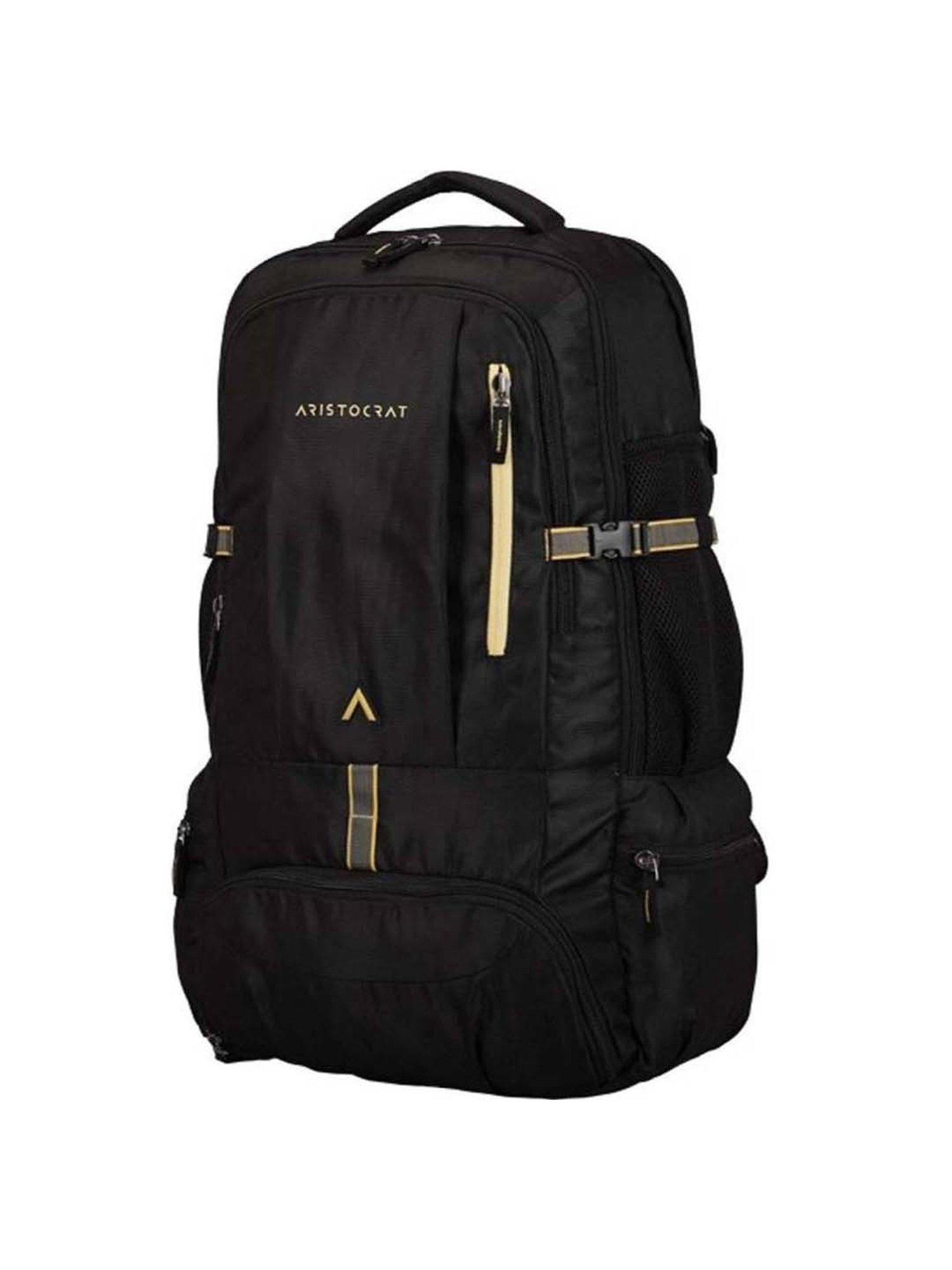 Aristocrat Hike 45 Ltrs Black Large Rucksack Backpack