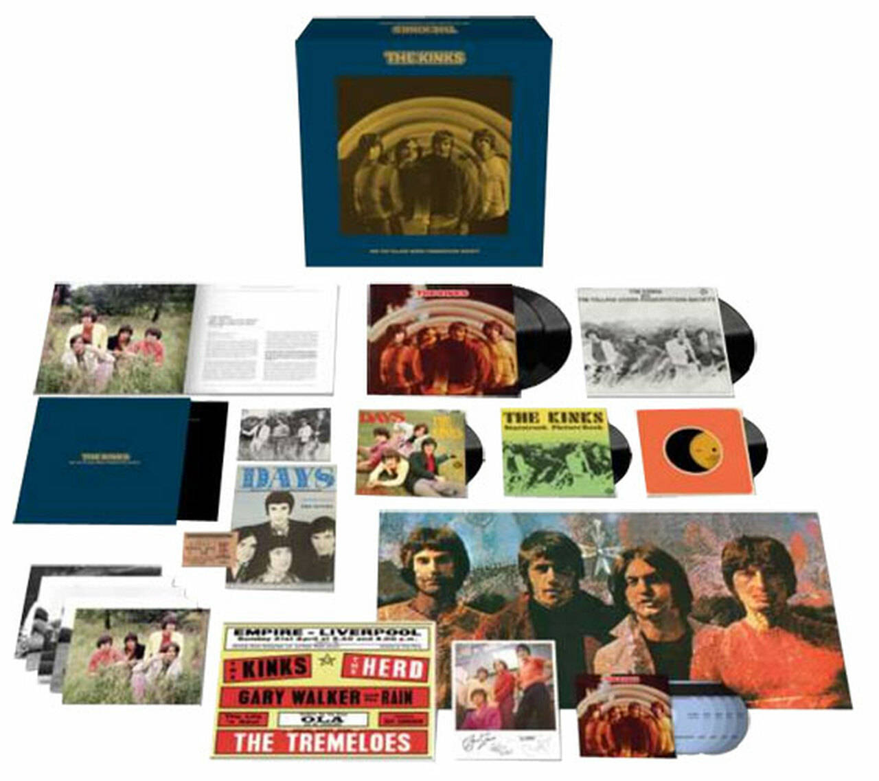 The Kinks The Kinks Are the Village Green Preservation Society 180g 3LP, 5CD & 3 7" Singles Box Set (Vinyl)