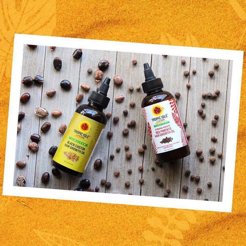 Tropic Isle Living Jamaican Black Castor Hair Growth Oil - 4oz