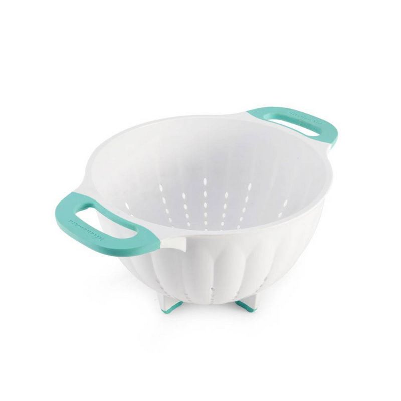 KitchenAid 5qt Colander White/Aqua Sky