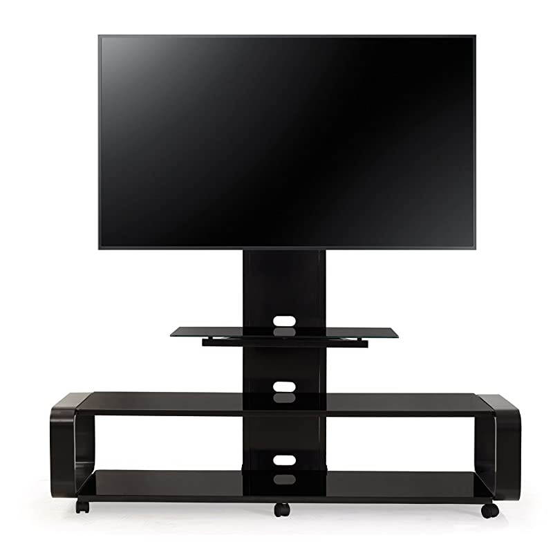 TV Stand for 35-85" TV, Black