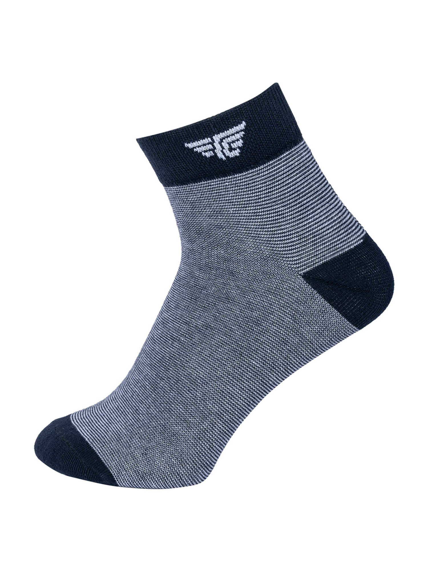 Red Tape Multicolor Printed Ankle Length Socks - Set of 3