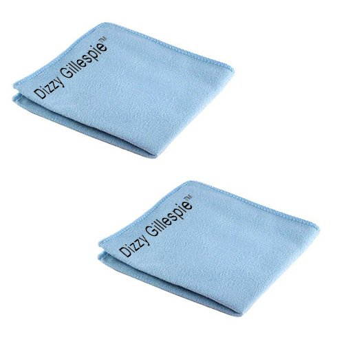 Dizzy Gillespie Elite Series Trumpet Mouthpiece Pack w/Dizzy Gillespie Trumpet Silver Polish Cloth 2 PK + Meisel COM-80 Clip-On Tuner