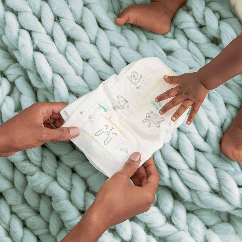 Pampers Swaddlers Disposable Diapers Size 1 - 168ct + Size 2 - 148ct & Pampers Sensitive Baby Wipes - 672ct - Bundle