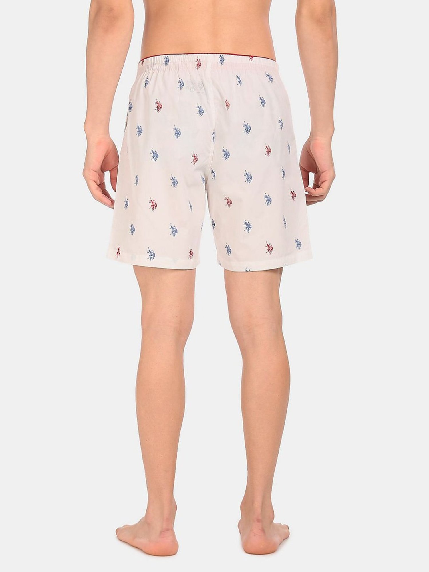 U.S. Polo Assn. Beige Regular fit Printed Boxers