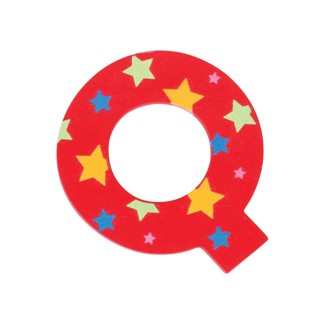 Star Letter Q (Red)