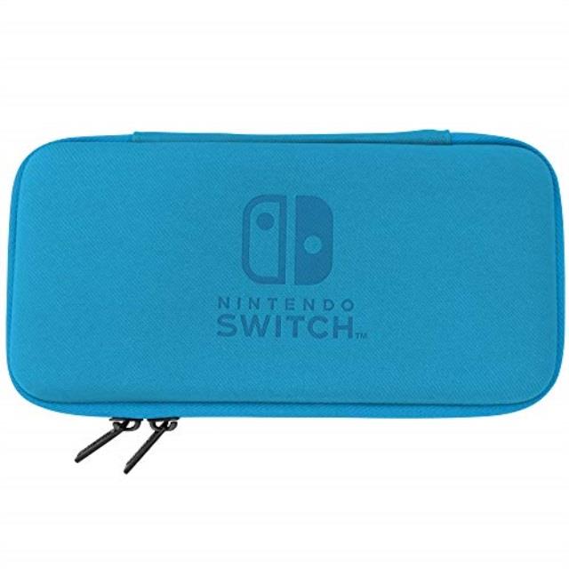 Hori Official Nintendo Switch Lite Slim Tough Pouch Case - Blue