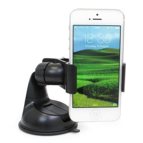 One Hand Operation Car Mount Dash and Windshield Holder for AT&T LG V10 - AT&T Microsoft Lumia 640 XL - AT&T Microsoft Lumia 950 - AT&T Motorola Google Nexus 6