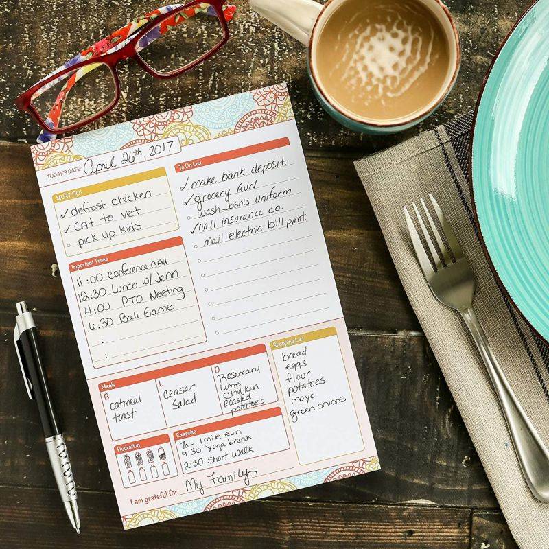 To-Do Pad 6"x9", 80 Sheets Per Pad