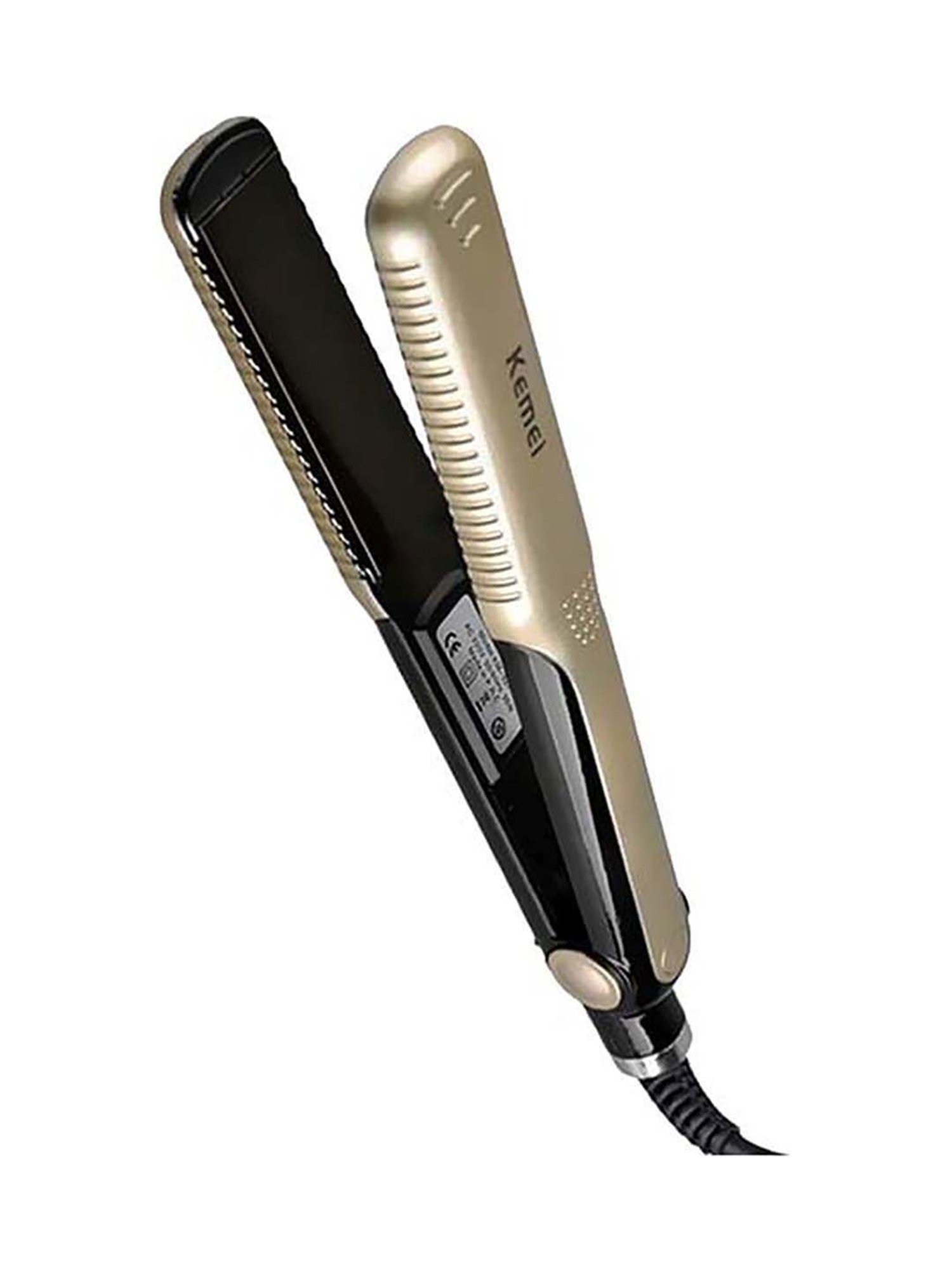 Kemei KM-327 Hair Straightener (Beige)