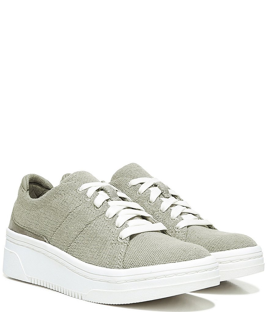 Original Collection by Dr. Scholl's Everyday Canvas Lace-Up Platform Sneakers