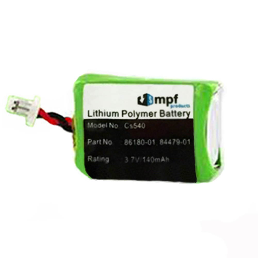 Replacement 3.7V 140mAh 86180-01 84479-01 Battery for Plantronics CS540, CS540A & CS540-XD Wireless Headsets
