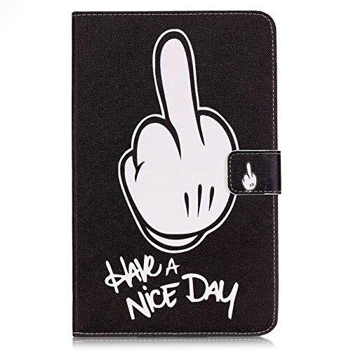 Galaxy Tab E 8.0 Case-UUcovers Slim Stand Soft TPU Flip Case Wallet Cover with Card Slots for Samsung Galaxy Tab E 8.0 SM-T377 4G LTE Verizon/SM-T375 Tablet-Nice Day